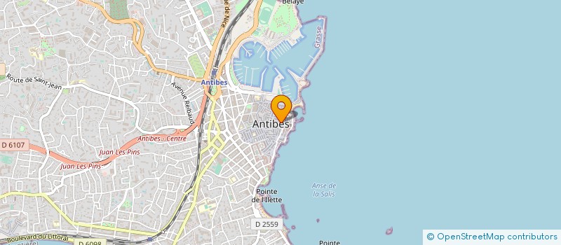 localisation de l'entreprise SOC LA GROTTE D'ANTIBES à ANTIBES
