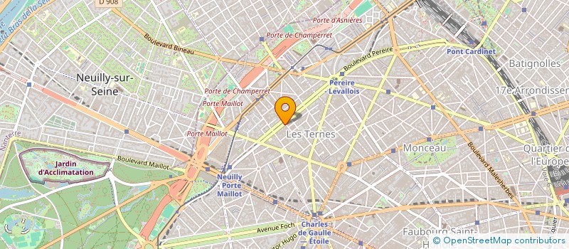 localisation de l'entreprise SOC LA HOUSSE PEREIRE à PARIS