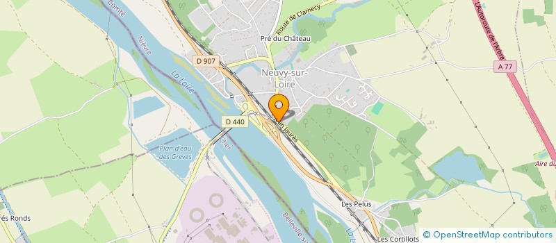 localisation de l'entreprise SOC LA MARTIAL à NEUVY-SUR-LOIRE