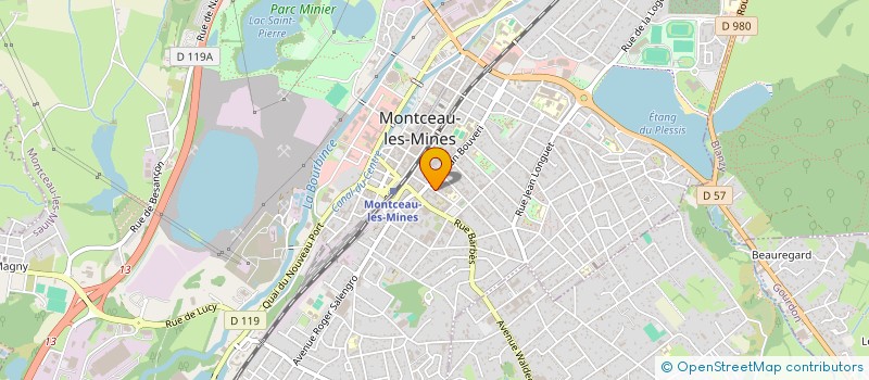 localisation de l'entreprise SOC LA MOQUETTERIE à MONTCEAU-LES-MINES