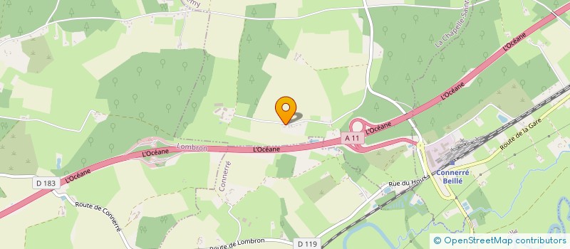 localisation de l'entreprise SOC LA VIENNOISE  THORIGNE SUR DUE