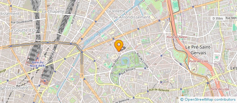 localisation de l'entreprise SOC LA VOUTE FLEURIE  PARIS