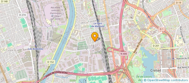 localisation de l'entreprise SOC LANGEX à ALFORTVILLE