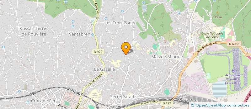localisation de l'entreprise SOC LANGUEDOCIENNE DE T P  NIMES