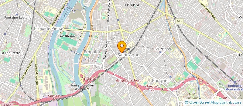 localisation de l'entreprise SOC LANGUEDOCIENNE GARDIENNAGE SECURITE à TOULOUSE