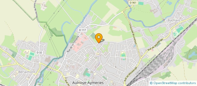 localisation de l'entreprise SOC LANTOINE à AULNOYE-AYMERIES