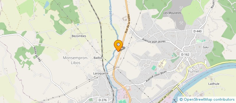 localisation de l'entreprise SOC LAPOUJADE G.C à CONDEZAYGUES