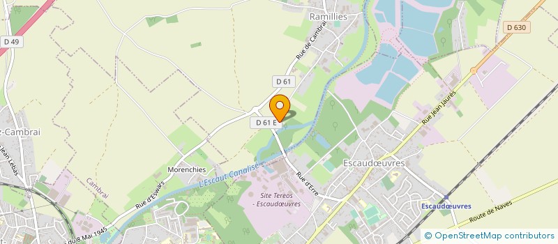 localisation de l'entreprise SOC LASSELIN GILBERT à RAMILLIES
