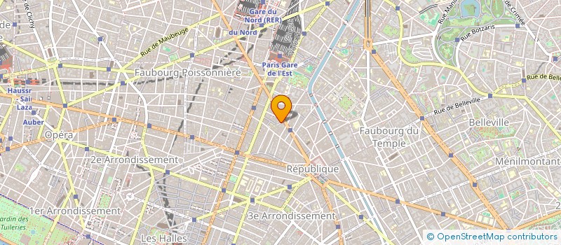 localisation de l'entreprise SOC LAURENTINE INVESTISSEMENT  PARIS