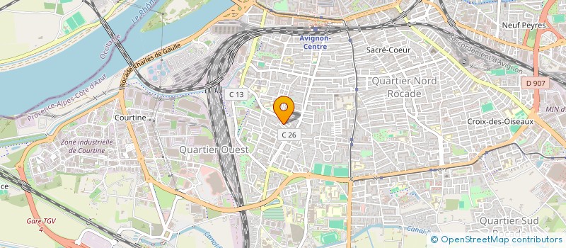localisation de l'entreprise SOC LAVAGE NETTOYAGE VETEMENTS à AVIGNON
