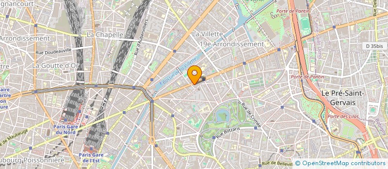 localisation de l'entreprise SOC LAVERIE PRESSING LAUMIERE  PARIS