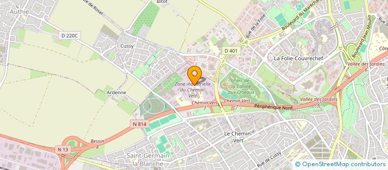 localisation de l'entreprise SOC LAVOMATIQUE à CAEN