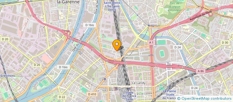 localisation de l'entreprise SOC LAZRAK L ET L CAFE EPIC  SAINT-DENIS