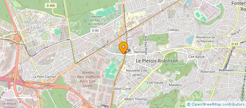 localisation de l'entreprise SOC LDG à LE PLESSIS-ROBINSON