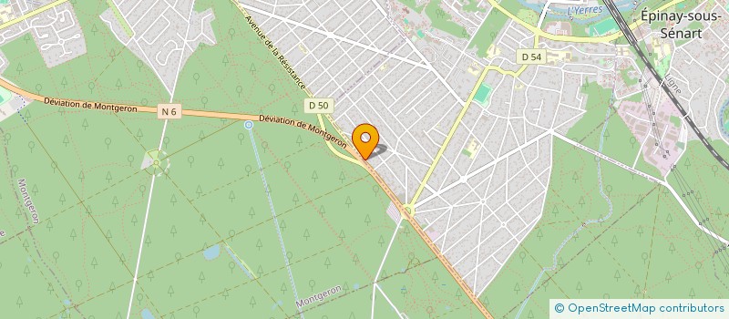 localisation de l'entreprise SOC LE BARON ET FILS à BRUNOY