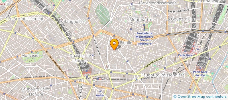 localisation de l'entreprise SOC LE CARPEAUX  PARIS
