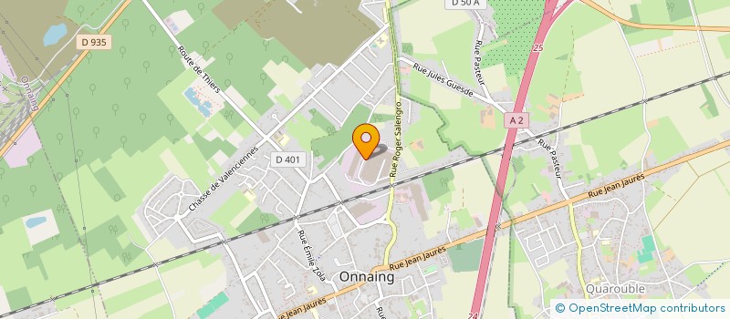 localisation de l'entreprise SOC LE CARROUSEL  ONNAING