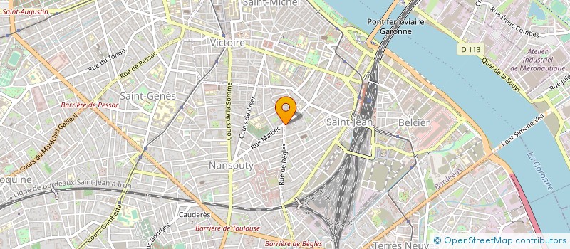 localisation de l'entreprise SOC LE COLOMBOPHILE à BORDEAUX