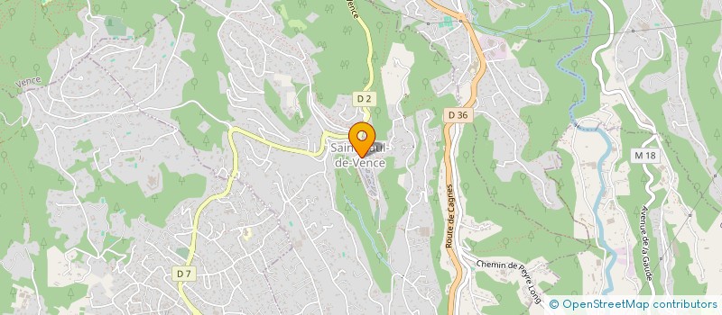localisation de l'entreprise SOC LE TILLEUL MENTHE à SAINT-PAUL-DE-VENCE