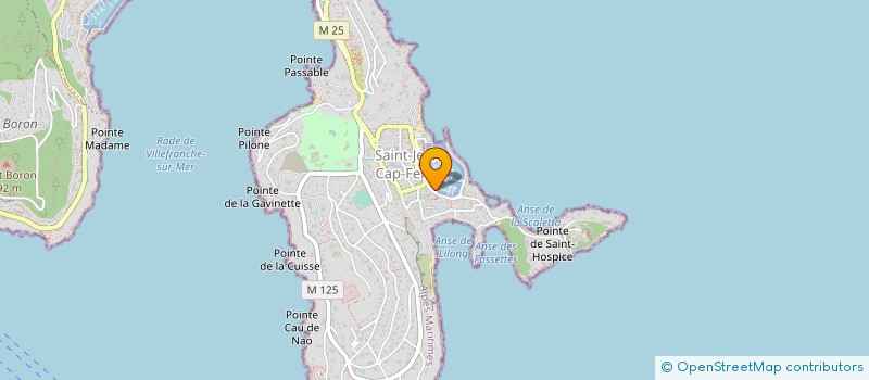 localisation de l'entreprise SOC LE YACHT  SAINT-JEAN-CAP-FERRAT