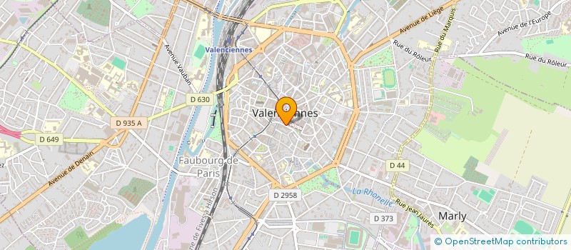 localisation de l'entreprise SOC LEARSI  VALENCIENNES