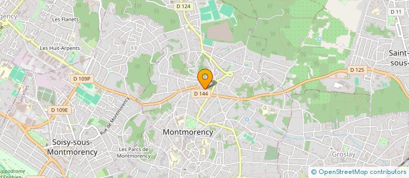 localisation de l'entreprise SOC LEBOUCHER FRANCIS AUBERT ET CIE  MONTMORENCY