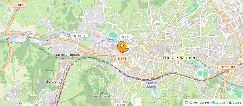 localisation de l'entreprise SOC LEDONIENNE TRANSFORMATION DE POISSON à LONS-LE-SAUNIER