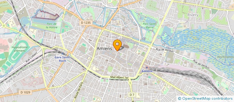 localisation de l'entreprise SOC LEFROID ET FILS A.E. TRANCART BARIL à AMIENS