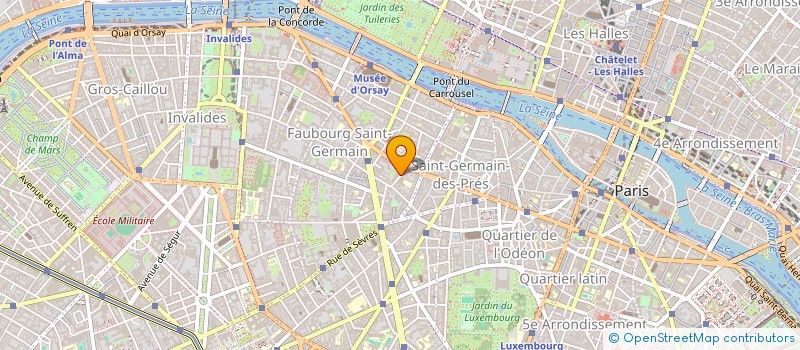 localisation de l'entreprise SOC LEGISLATION COMPAREE  PARIS