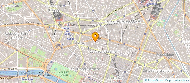 localisation de l'entreprise SOC LEROY A ET CHENET G  PARIS