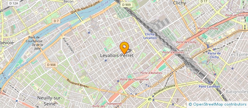 localisation de l'entreprise SOC LES BLES D OR à LEVALLOIS-PERRET