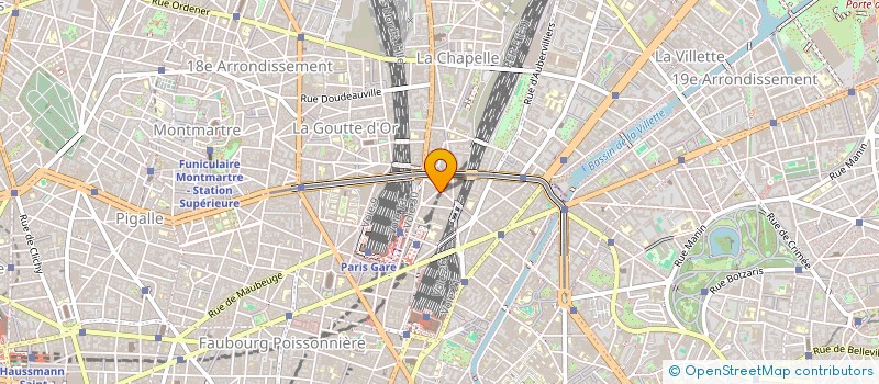 localisation de l'entreprise SOC LES CHARCUTIERS REUNIS à PARIS