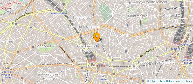 localisation de l'entreprise SOC LES FILMS DU CENTAURE à PARIS