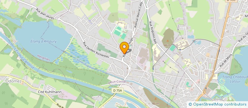 localisation de l'entreprise SOC LES JARDINS FLEURIS à VIEUX-CONDE