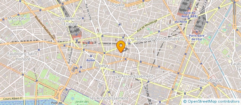 localisation de l'entreprise SOC LES MENUS 6 à PARIS