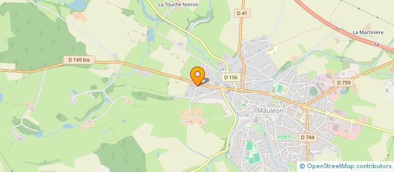 localisation de l'entreprise SOC LES MEUBLES DU VIEUX MOULI à MAULEON