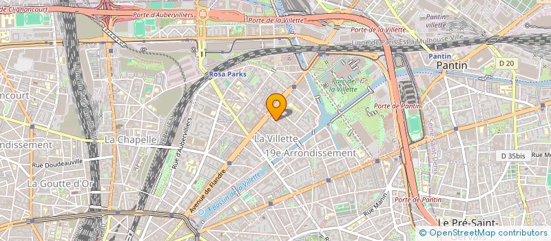 localisation de l'entreprise SOC LES PLASTIQUES A B M à PARIS