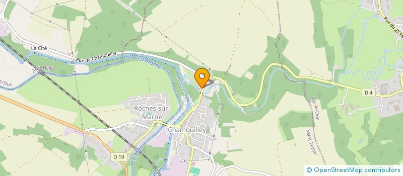 localisation de l'entreprise SOC LETTRES SCIENCES ARTS ST DIZIER à CHAMOUILLEY