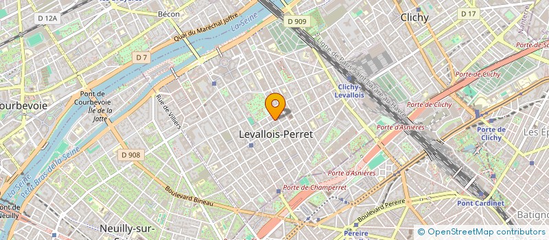 localisation de l'entreprise SOC LEVALLOISIENNE DE PRESSE à LEVALLOIS-PERRET