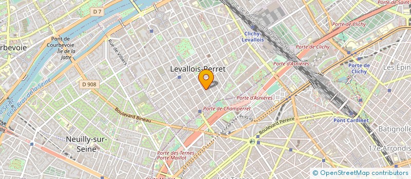 localisation de l'entreprise SOC LEVALLOISIENNE MAGAS POPULAIRE à LEVALLOIS-PERRET