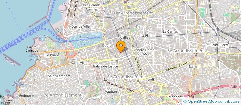 localisation de l'entreprise SOC LEY S à MARSEILLE