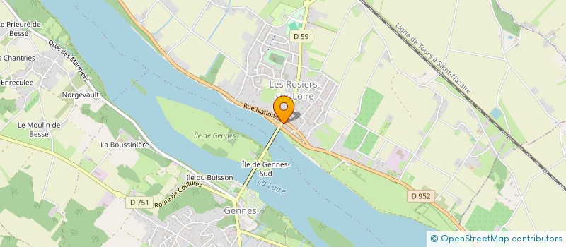 localisation de l'entreprise SOC LIBERTE à GENNES-VAL-DE-LOIRE