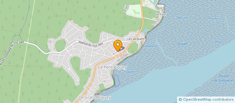 localisation de l'entreprise SOC LIBOURNAISE DE GESTION IMMOBILIERE à LEGE-CAP-FERRET