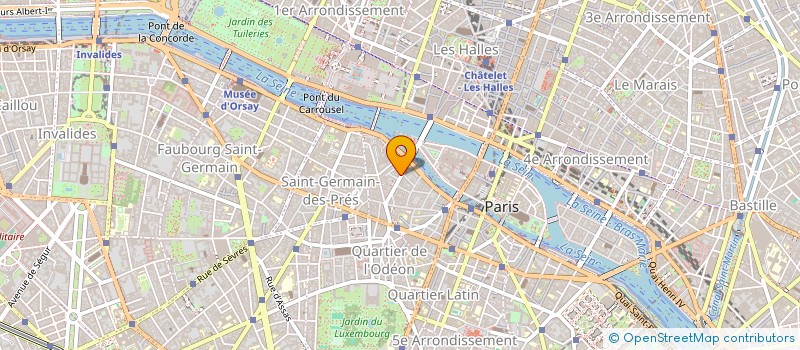 localisation de l'entreprise SOC LIBRAIRIE DU PALIMUGRE  PARIS