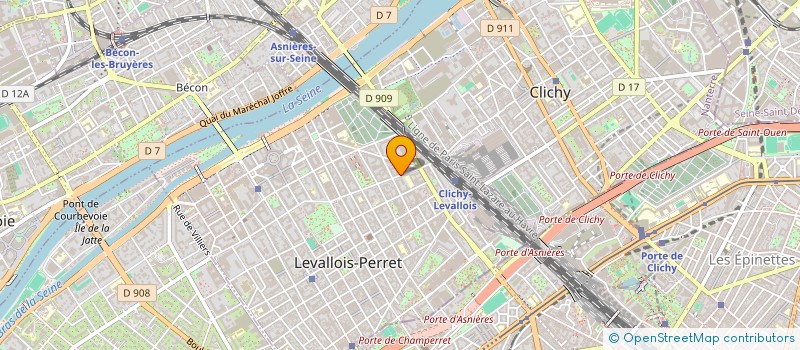 localisation de l'entreprise SOC LIMAC à LEVALLOIS-PERRET