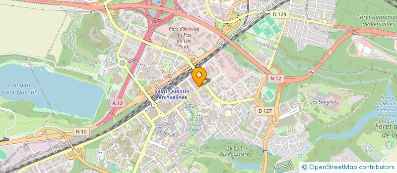 localisation de l'entreprise SOC LOCALE D'EPARGNE CENTRE à MONTIGNY-LE-BRETONNEUX