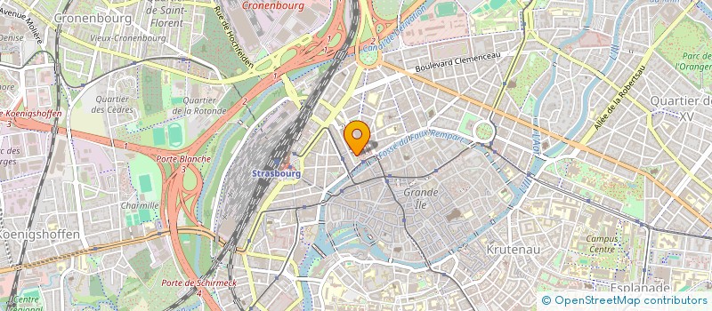 localisation de l'entreprise SOC LOCALE D'EPARGNE PERSONNES MORALES à STRASBOURG