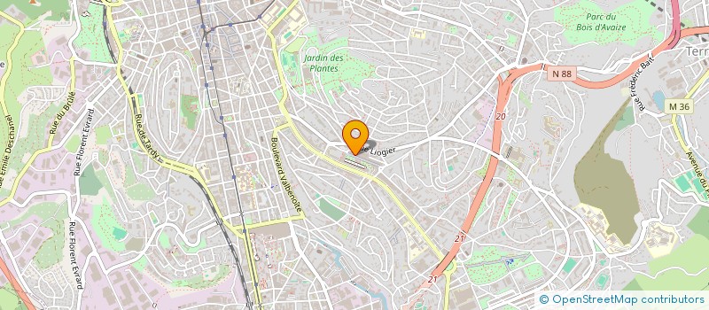 localisation de l'entreprise SOC LOCALE EPARGNE DROME PROVENCALE S E  SAINT-ETIENNE