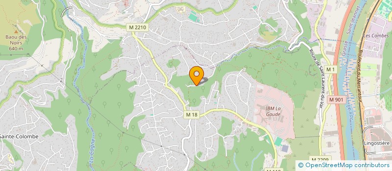 localisation de l'entreprise SOC LOCATION ENTREPOTS COMMERCIAUX  LA GAUDE