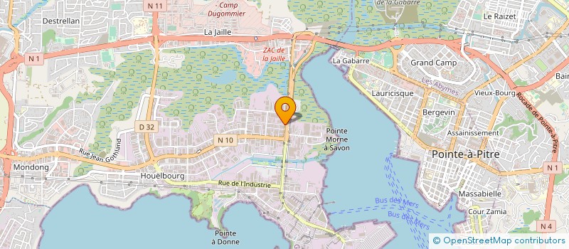 localisation de l'entreprise SOC LOCATION EXPLOITAT NAVIRES PLAISANCE à BAIE-MAHAULT